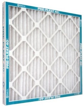 instalación de filtro de aire acondicionado corrugado